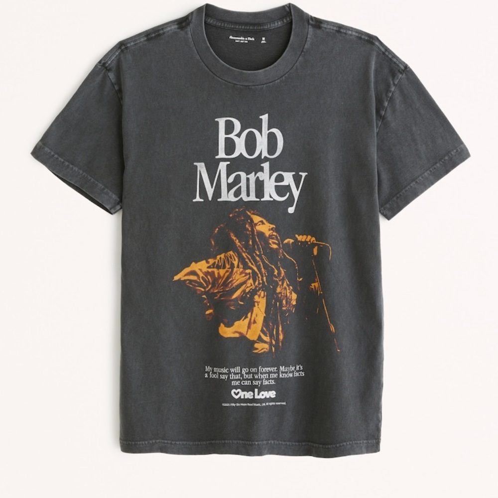 Abercrombie & Fitch graphic tee t-shirt size S small new NWT cute w biker shorts